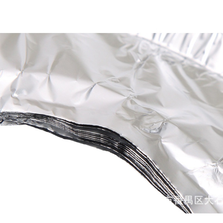 Anti-fouling burner plate gas stove aluminum foil high temperature resistant oil-proof plate cleaning pad 10 pieces of burner pad disposable aluminum foil