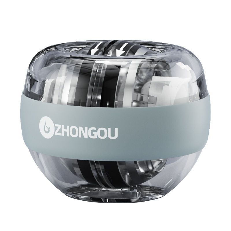 Men's Wrist Strength Ball Wrist Exercise Trainer Silent Self-Starting Gravity Ball Student Fitness Grip Strength Device with Light