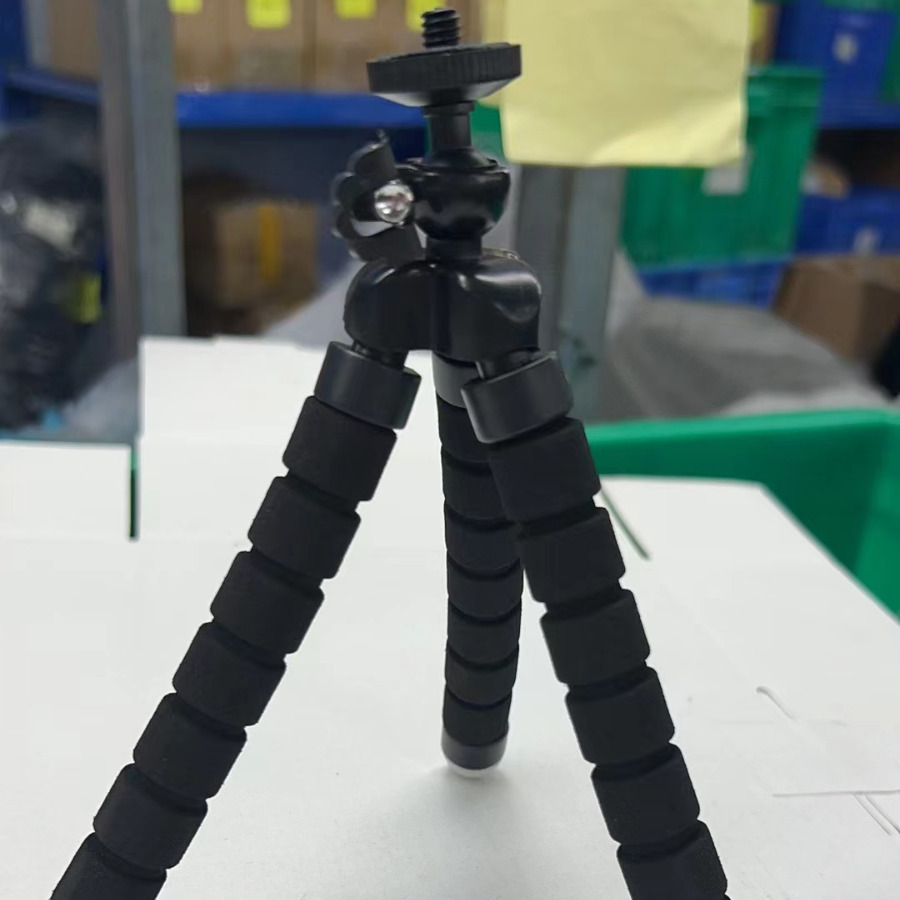 Factory Direct Mobile Phone Camera Variety Octopus Bracket Octopus Tripod Mini Sponge Tripod Wholesale