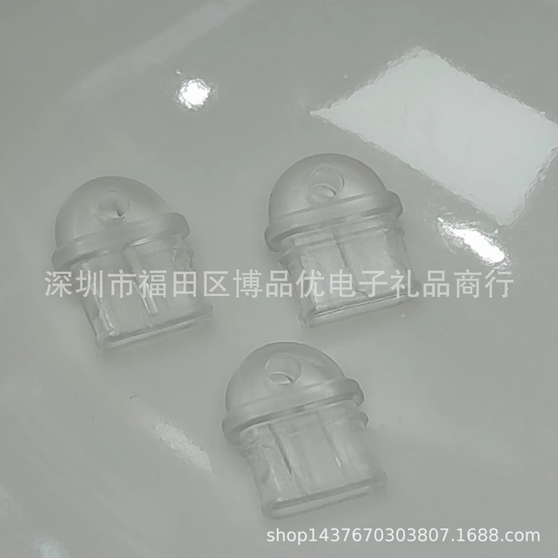 Food grade environmental protection new Type-C charging port data port with hole dust plug DIY plus hanging decoration basic material