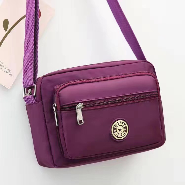 New Women's Bag Shoulder Bag Korean Oxford Flower Cloth Bag Stall Bag Wholesale Running Volume Explosions Gift Printing Crossbody Bag