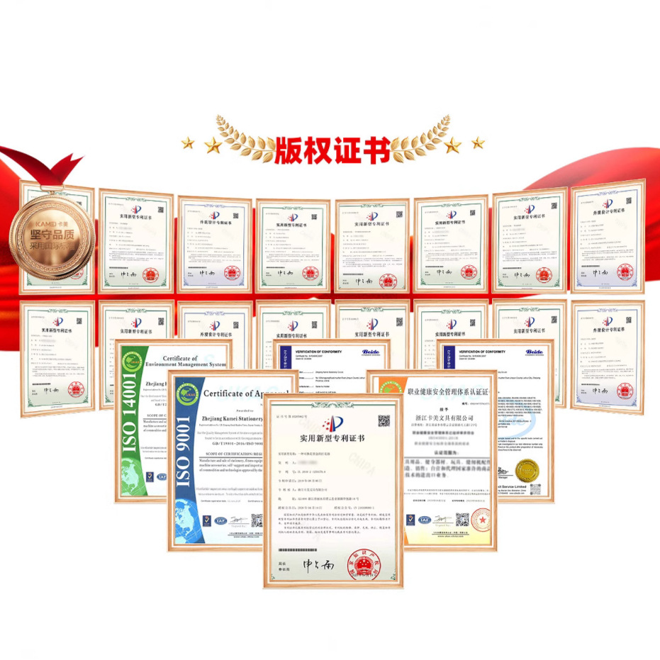 Kamei Manufacturer Wholesale Embossing Machine Cross-Border Custom Handheld Children's Paper-Cut Educational Toys Flower Punching Machine