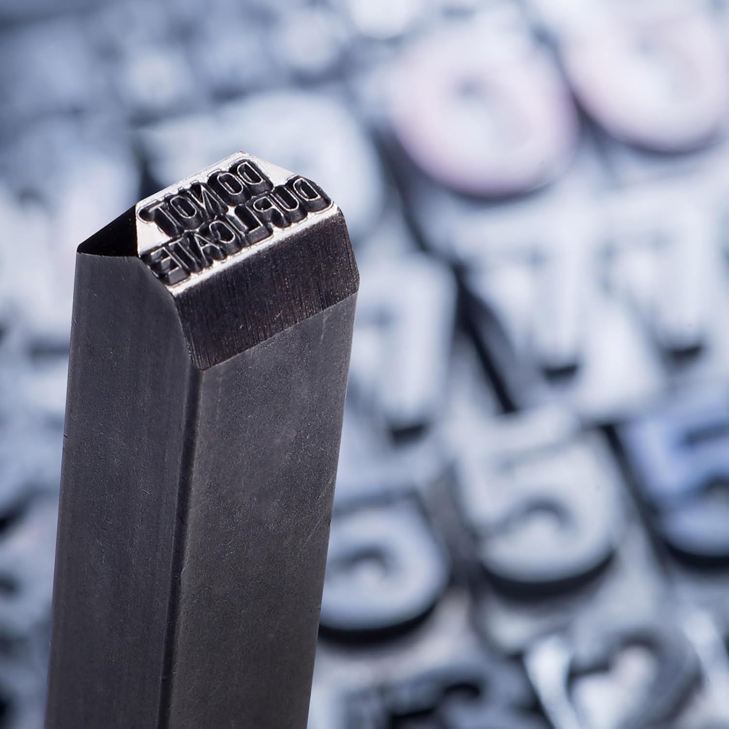 Steel Stamp Letter Punch Key Stamping Tool Do Not Duplicate