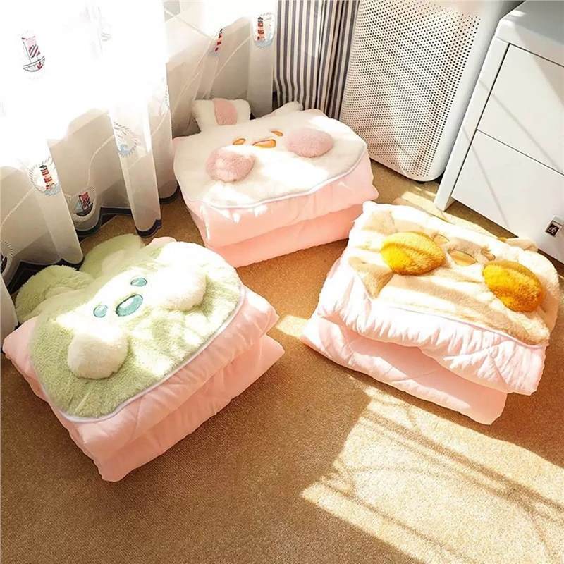 Suitable for Car Pillow Quilt Two-In-One Winter Car Thickened Blanket Sleeping Pillow Car Dual-Purpose Office Lunch