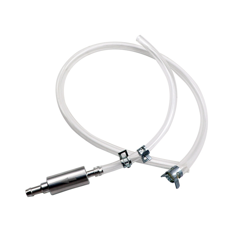 Motorcycle fuel pipe pumping unit hydraulic brake bleeder brake caliper drain guide pipe suction tool