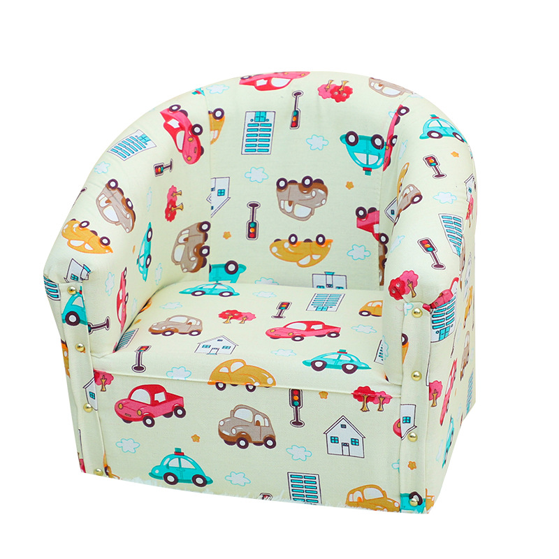 Cartoon Children's Sofa Chair Bear Sofa Baby Reading Corner Cute Kindergarten Boys and Girls Lazy Small Sofa