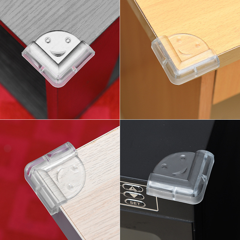 Tiktok same transparent anti-collision corner table corner protector glass corner furniture silicone corner protector anti-collision