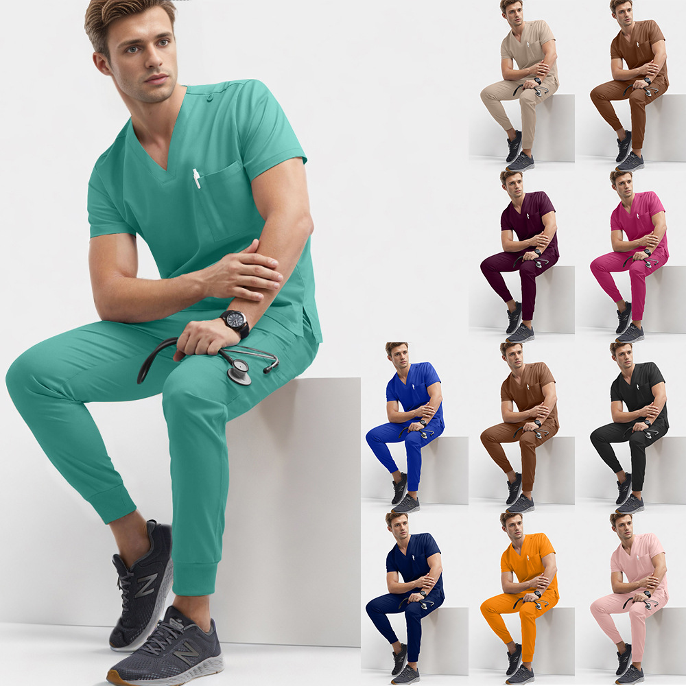 Одежда для ручной стирки для мужчин и женщин, униформа для врачей и медсестер, быстро сохнущая