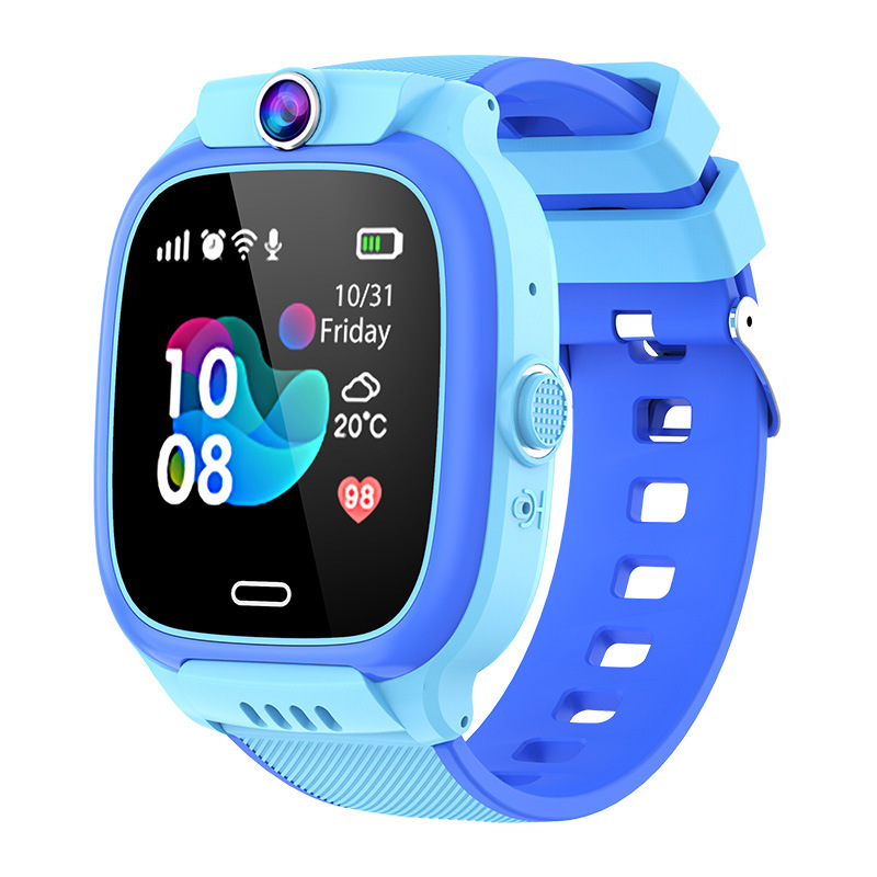 Cross-border foreign language Y31 children's phone watch smart WIFI positioning waterproof photo weather alarm clock multi-language