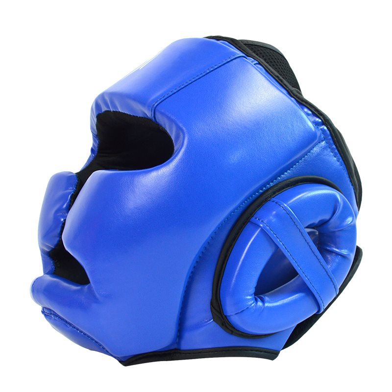 Боксерский шлем для взрослых и детей, практическая защита головы, защитный чехол для соревнований по Санда и Муай Тай, шлем защиты головы с лицом обезьяны
