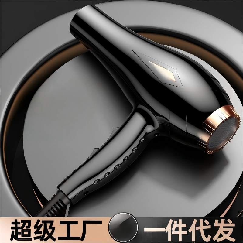 Hair Dryer with High Power for Barber Shop, Home Hair Salon, Hair Blowing, Student Dormitory 800W Blue Light Hair Dryer