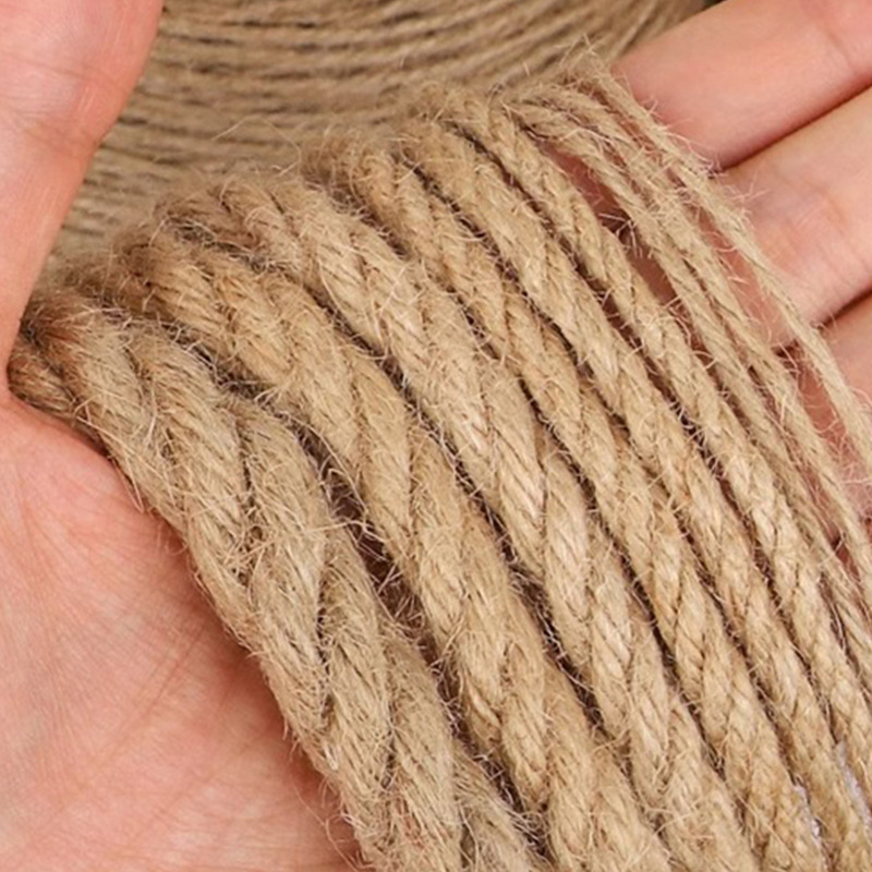 Hemp Rope, Thin and Thick Hemp Rope, Yellow Rope for Cat Climbing Frames, Decorative Rope Wholesale, Packaging Manufacturer, Special Decorative Fabric for Cat Climbing Frames
