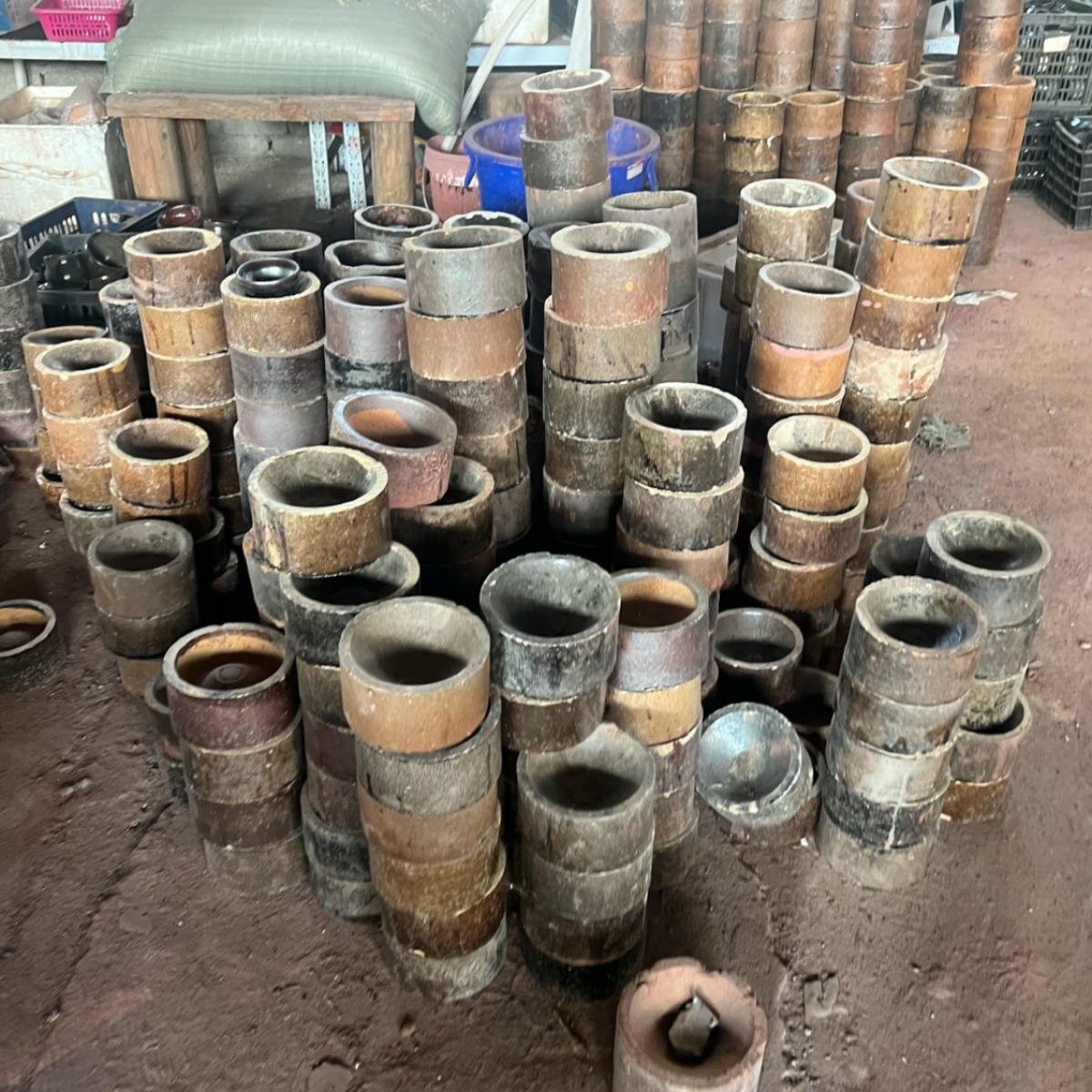 TIK TOK Open Kiln Live Broadcast Second-hand Sagger Burning Jianzhan Special Jianyang Cross-border Live Broadcast Room Sells Light Scenes Wholesale