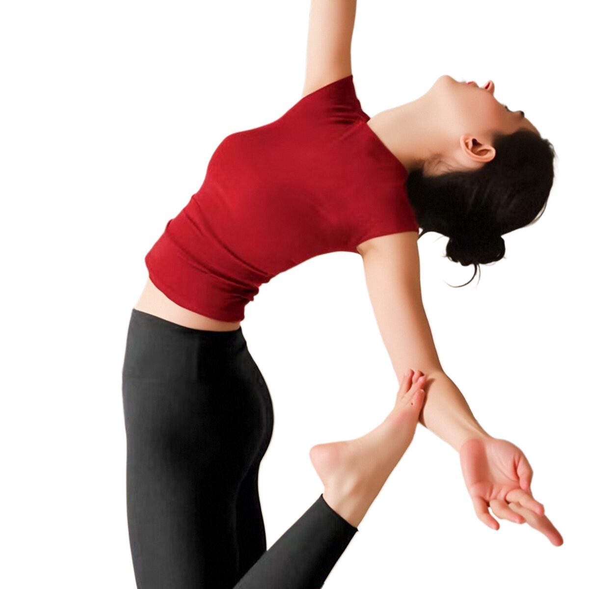 New Year Red Yoga Clothes Top Women's T-Shirt High-value Outer Wear Professional Pilates Training Fitness Sports Vest for Women