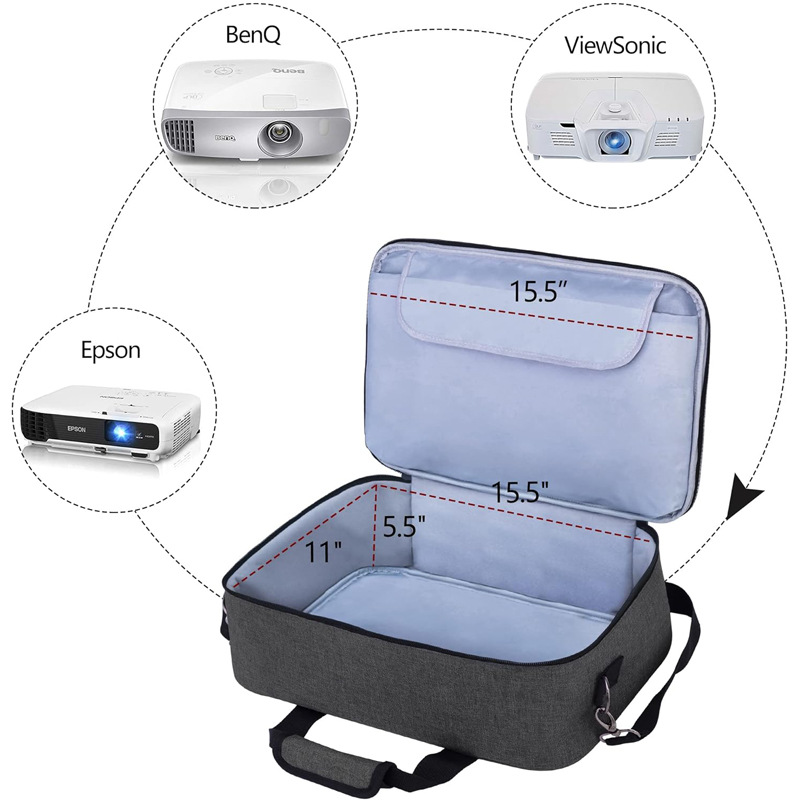 Amazon Explosive Projector Bag Projector Storage Bag Portable Electronic Product Storage Bag Projector Protection Bag