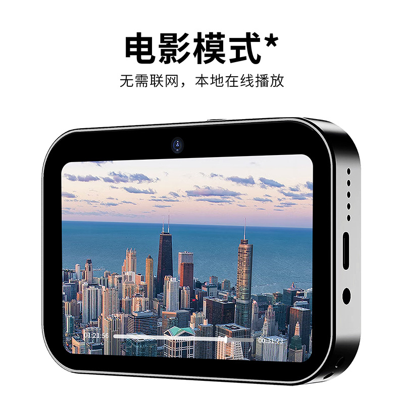 D6 three camera CCD HD digital camera movie music smart camera touch screen student card camcorder