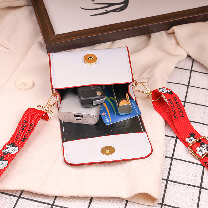 2025 New Easiest for Match Children's One Shoulder Diagonal Candy Trendy Cute Cartoon Coin Purse Clothing Accessories Popular Small Bag