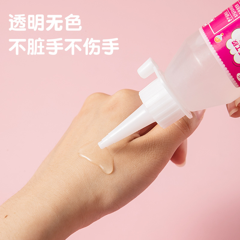 Alcohol Glue Non-Woven Fabric Hemp Rope Button Painting Glue Children's DIY Styrofoam Handmade Soft Glue Multi-Capacity High Viscosity