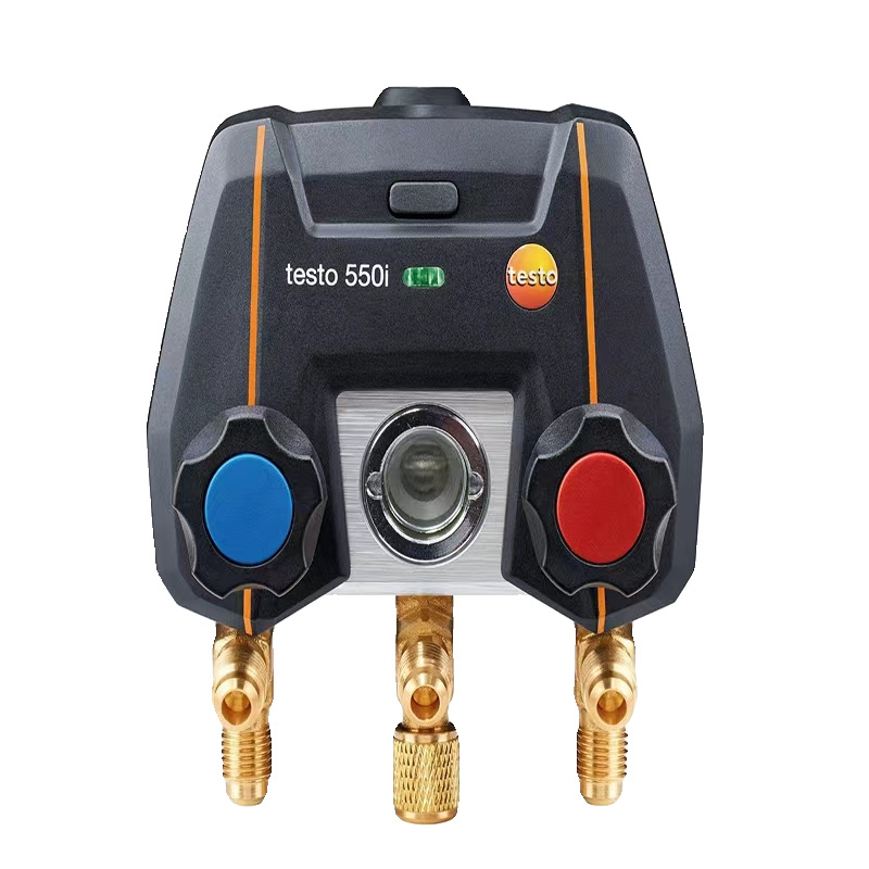 Testo Testo550S Digital Refrigerant Meter Set 549/550I/557S/570 Fluoride Meter Air Conditioning Manifold Instrument