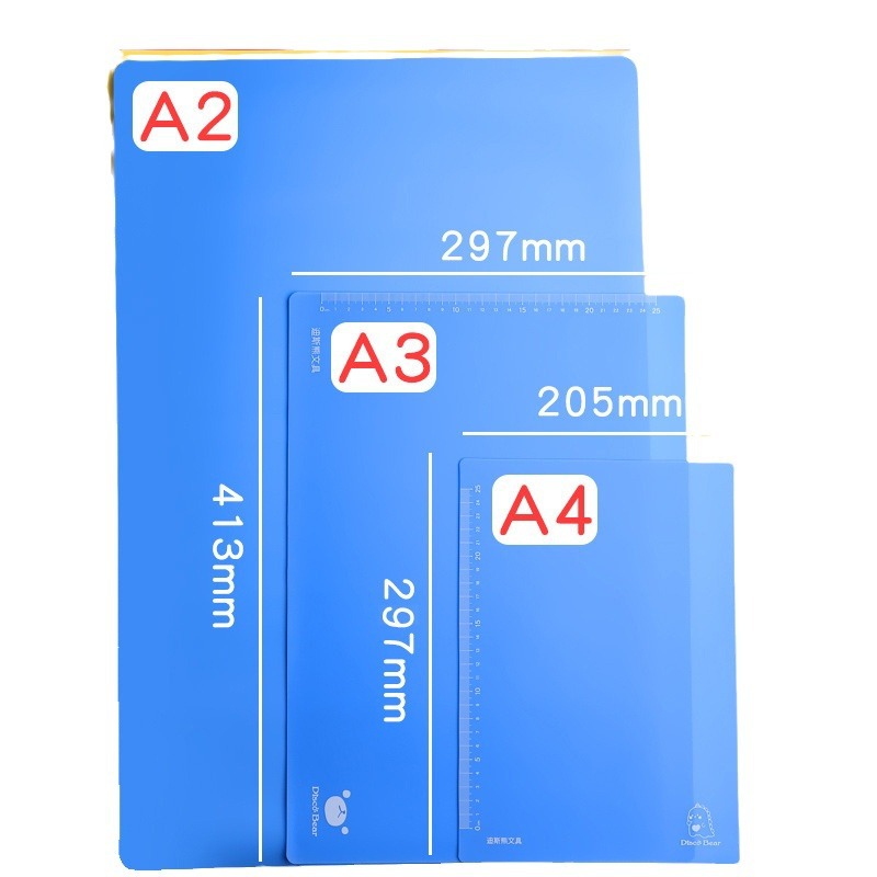 A3 desktop pad elementary school student writing drawing writing homework writing board A4 soft silicone pad for exam special calligraphy practice