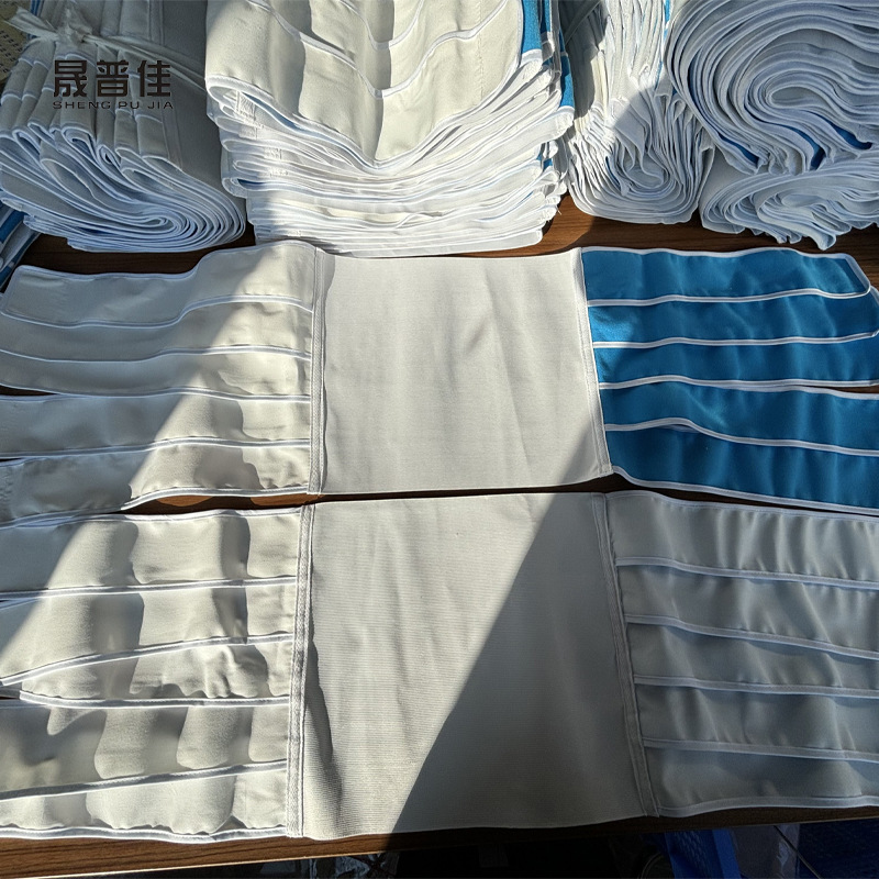 Self-adhesive multi-head abdominal belt chest circumference abdominal fixing belt postpartum cesarean bandage pure cotton binding belt