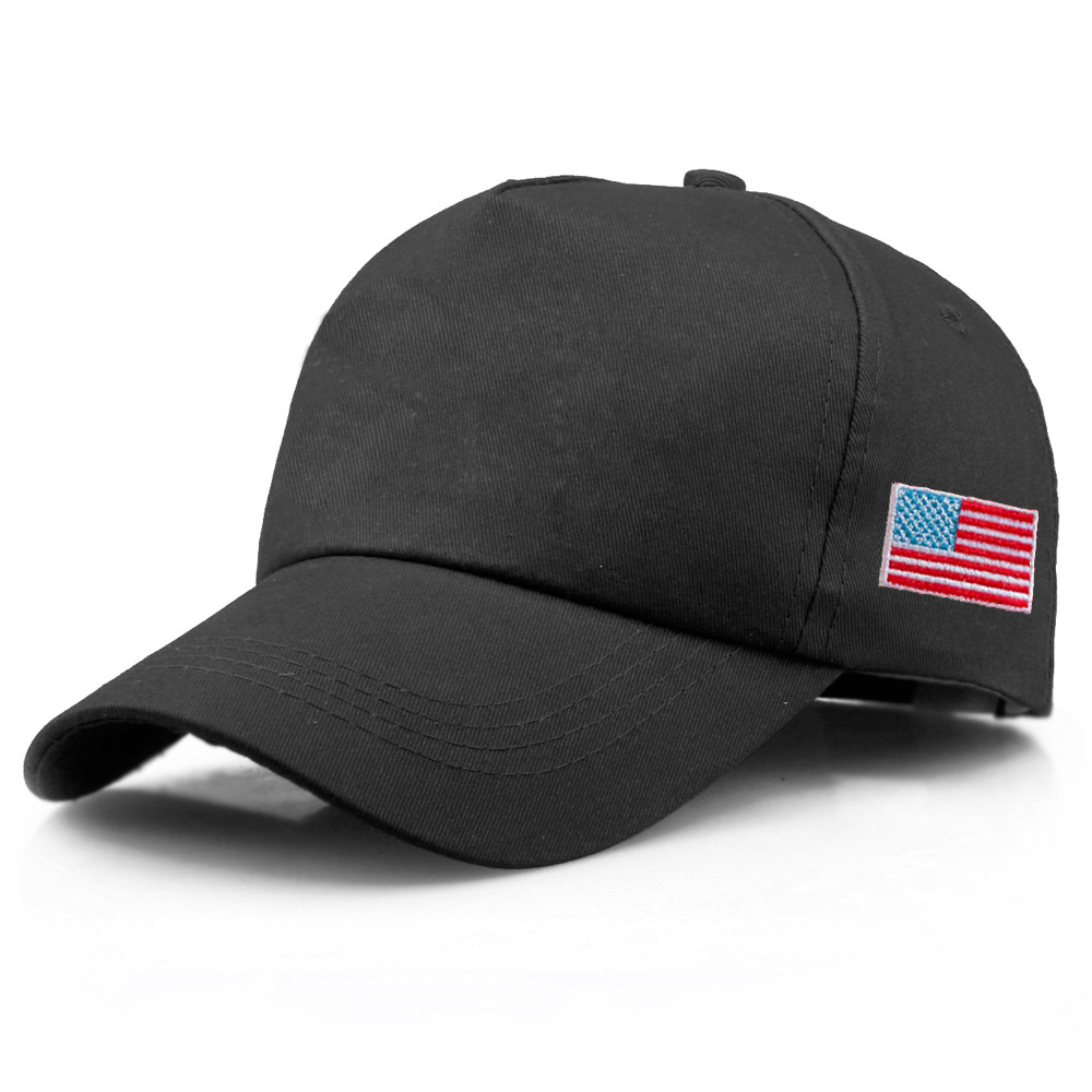 Cross-Border Hot Selling Baseball Cap 2024 Advertising Cap Little Red Riding Hood 45-47 Peaked Cap Embroidered Baseball Cap European and American Hat