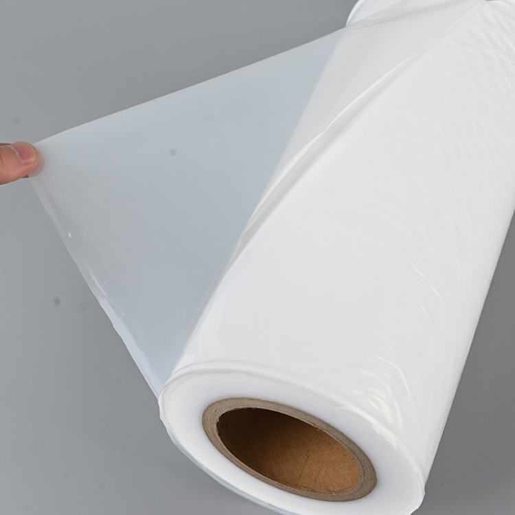 Молочно-белая защитная пленка с высокой вязкостью, пленка без проливов, молочно-белая пленка, защитная пленка для печати из белого PE