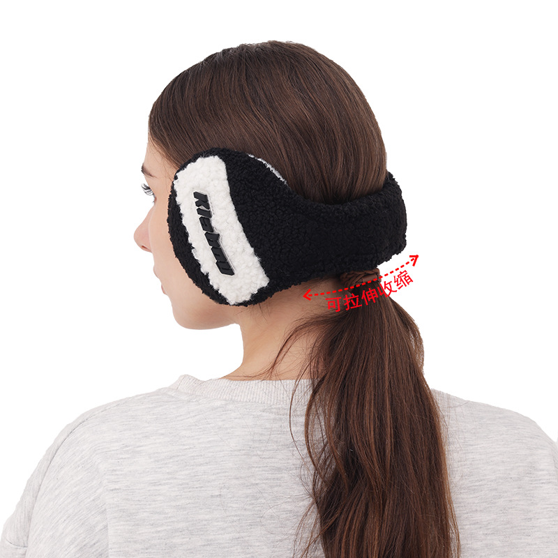 Warm earmuffs winter women's cold-proof windproof earmuffs men's anti-freezing earmuffs earmuffs back wearing folding earmuffs wholesale