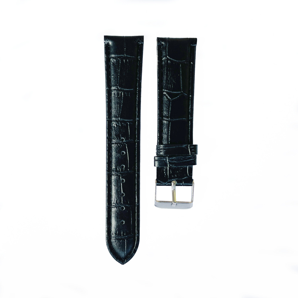 Wholesale bamboo watch leather strap imitation belt bamboo black 14 16 18 20 22mm in stock