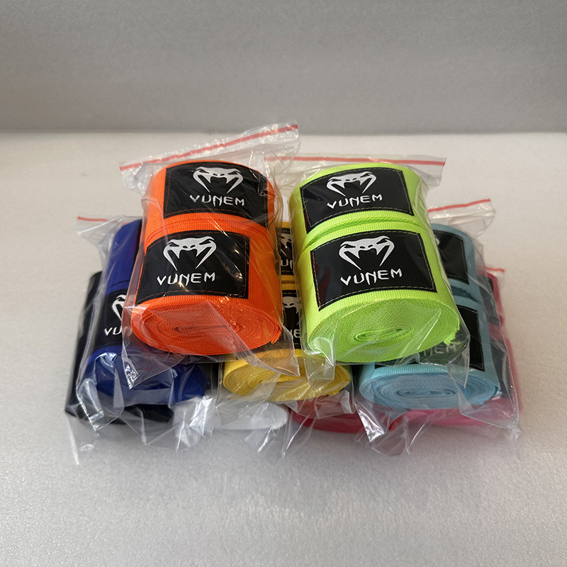 Boxing Bandage Boxing Training Cotton Elastic Tie Hand Strap Sanda Muay Thai Karate Sports Fitness Hand Band