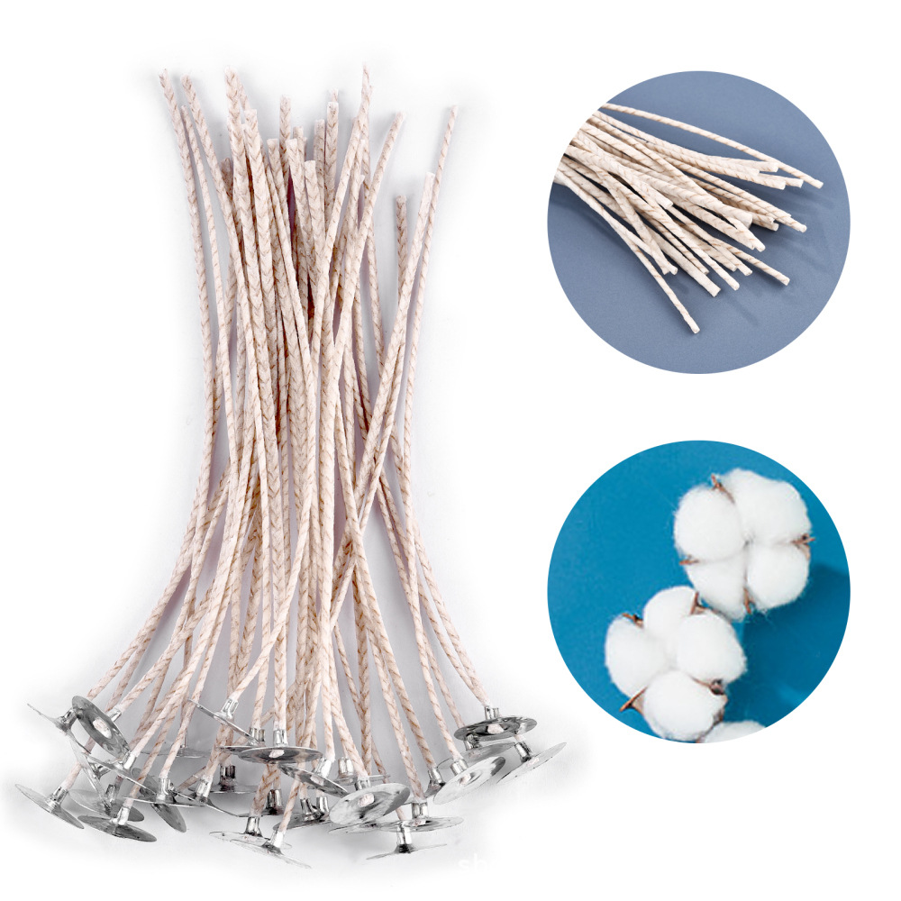 40 strands of wax diy scented candle type Flower line wax core soybean wax Cup candle wick material Wick woven
