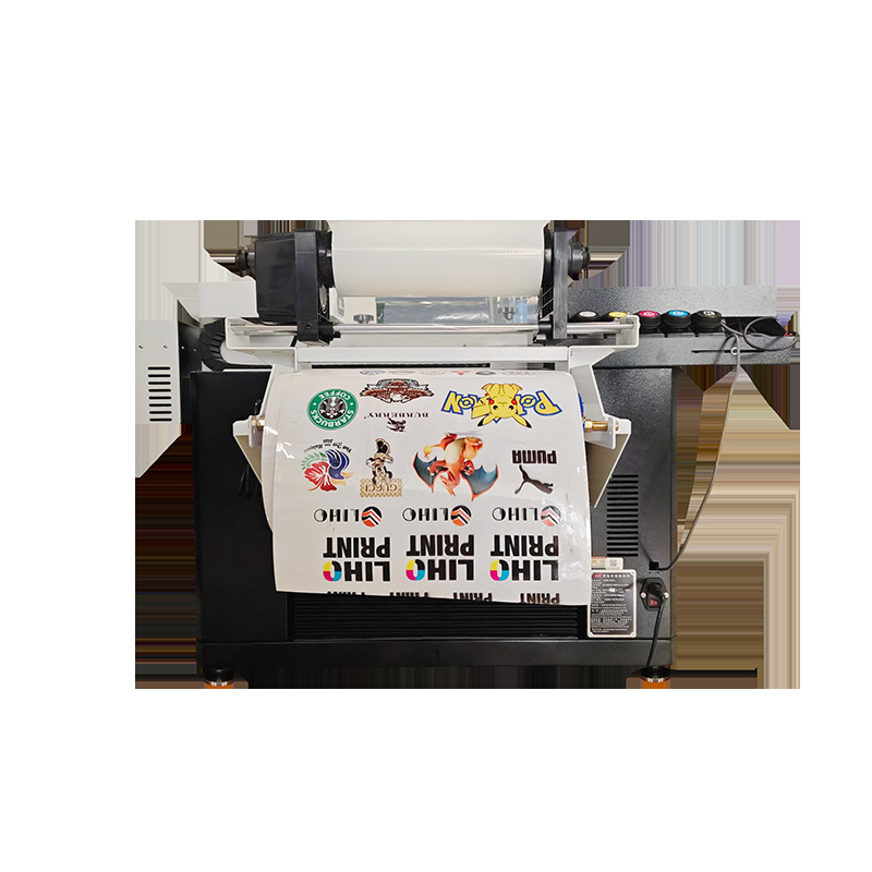 Factory 31 degree crystal standard uv printer transfer paste metal wood PVC trademark pattern coil flat machine