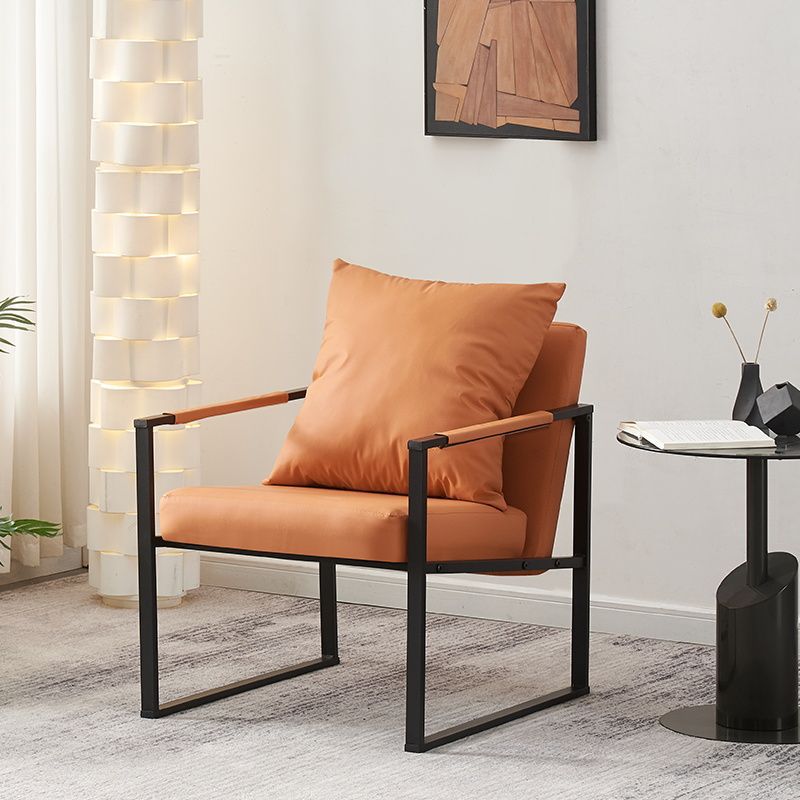 Nordic Single Sofa Chair Lazy Sofa Italian Style Light Luxury Iron Simple Leisure Chair Small Apartment Living Room Tiger Chair