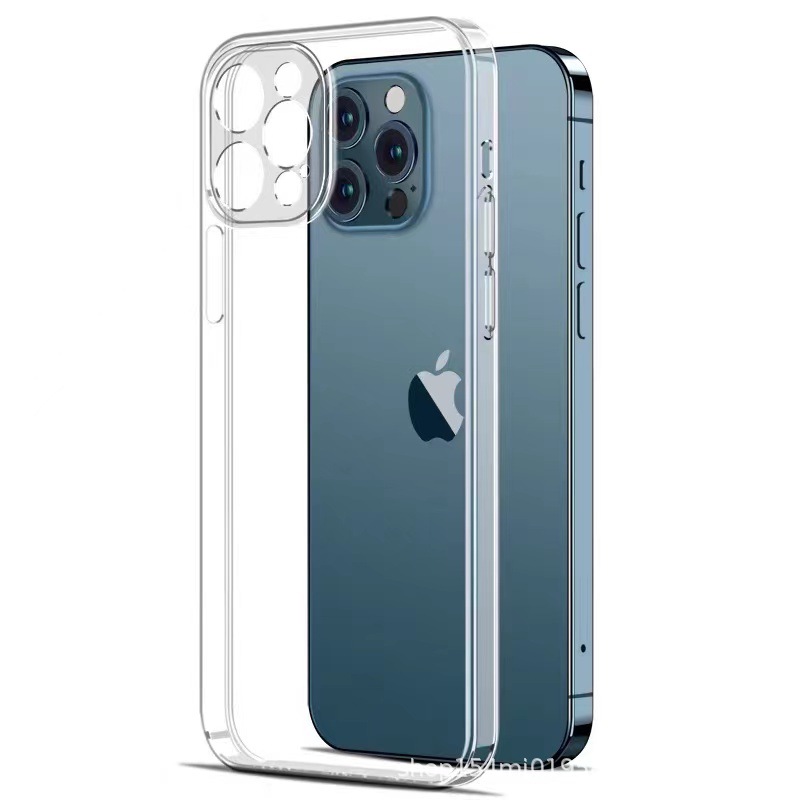 For Apple 14ProMax HD Transparent Phone Case IPhone13/12/11Pr Ultra-thin Drop-resistant Protective Cover