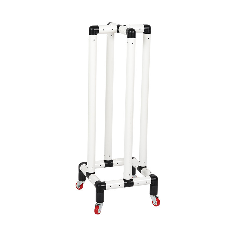 Kindergarten children's outdoor toy storage rack with wheels movable storage rack with wheels hula hoop pick-up rack customization