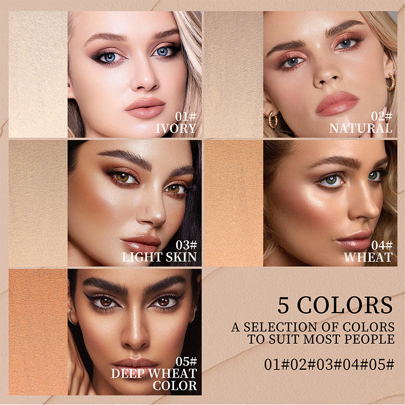 OCHEAL Cross-border Southeast Asia Double-headed Eraser Foundation Stick Nose Shadow Repair Cream Concealer Pockmark Brightening Foundation Liquid