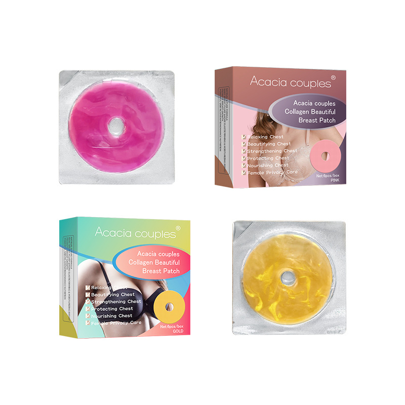 Pleural Customized Breast Beauty Patch, Breast Beauty Collagen, Breast Pleural Powder, Moisturizing Breast Care, Peach Pie Pleural Patch