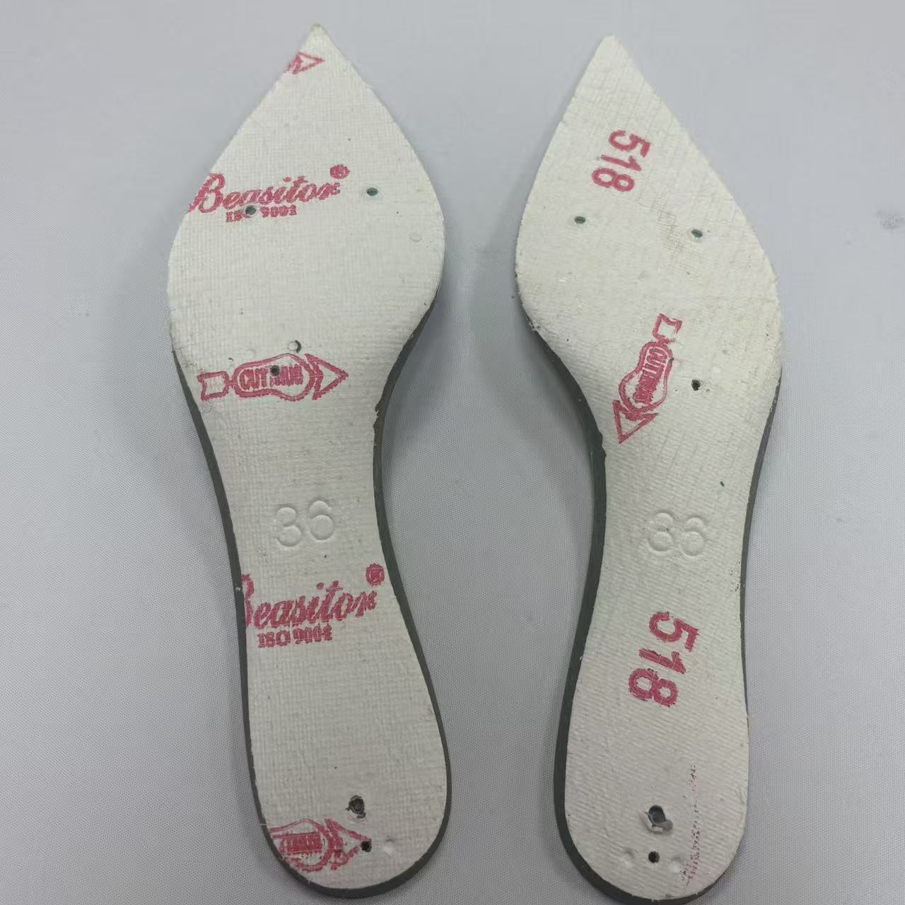 Factory Wholesale Direct Sales Dongbao Shoe Material Injection Molded Midsole Pvc Material 2025 Popular Spring Pointed Toe High Heel Sole