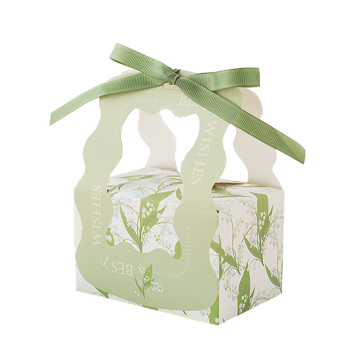 A Pack of Wedding Candy Finished Gift Box Containing Sugar European Style Small Fresh High-End Wedding Engagement Portable Candy Gift Box Wholesale