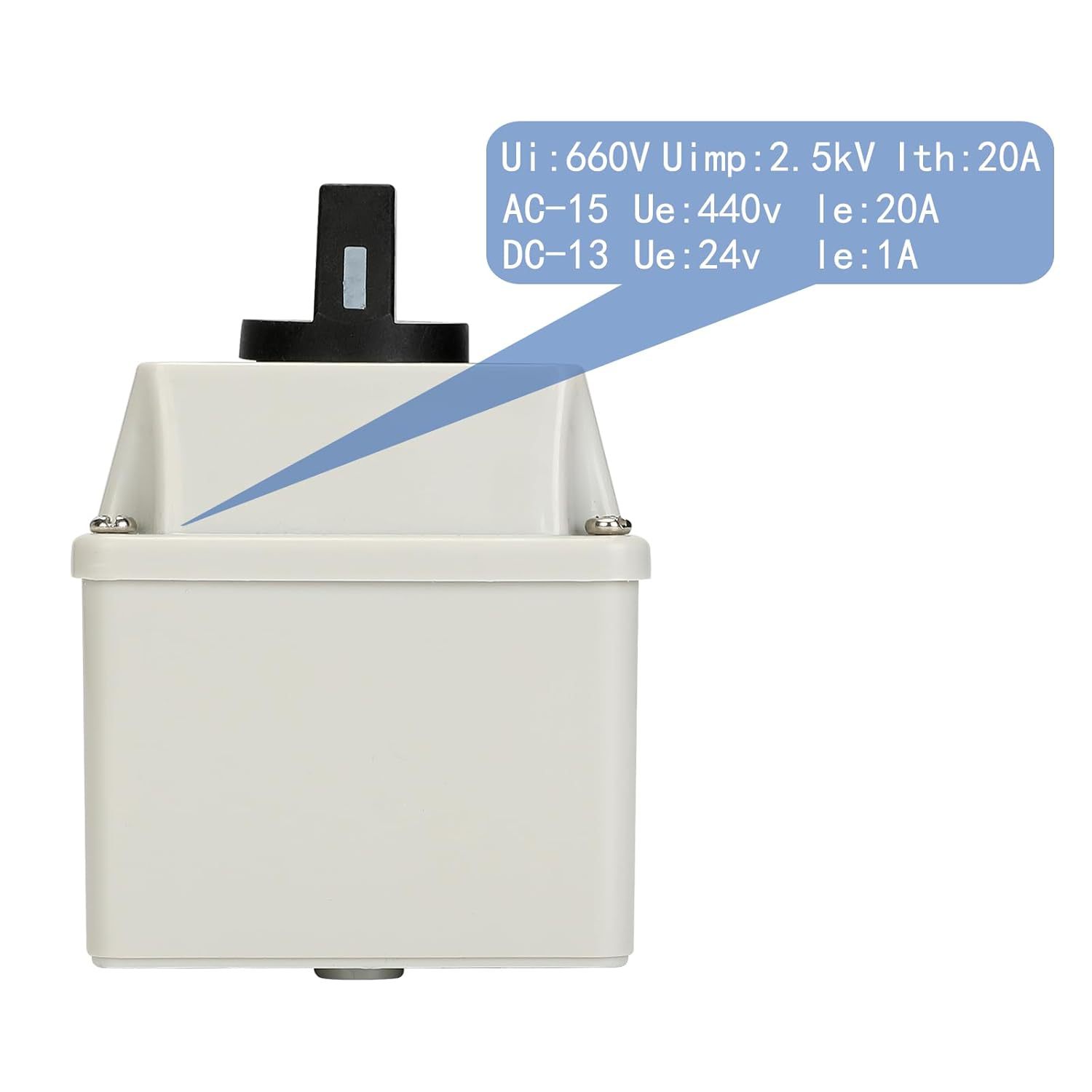 Joyelec 3-Position Universal-Nockenschalter(An-Aus-An), Univ
