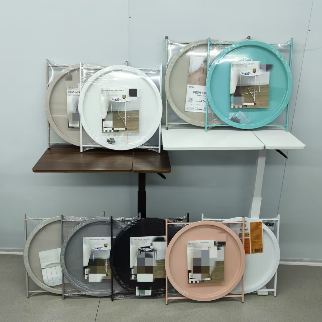 Оптовая продажа нордического многофункционального маленького кофейного столика, простой креативный столик для дивана, мини-круглый стол