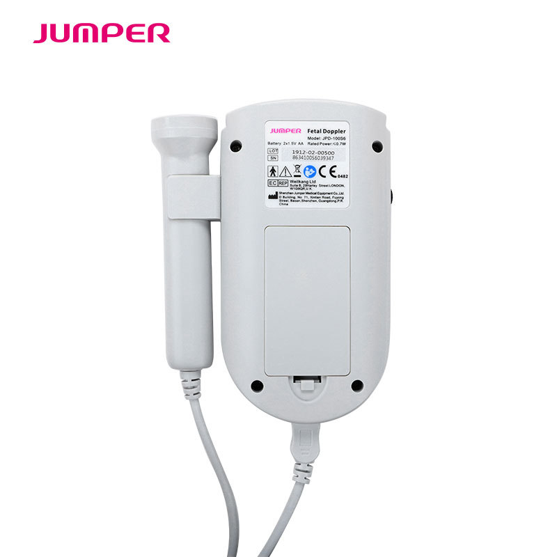 Jumper Export Cross-Border Export Fetal Heart Rate Meter English Packaging Fetal Doppler Jpd-100S6
