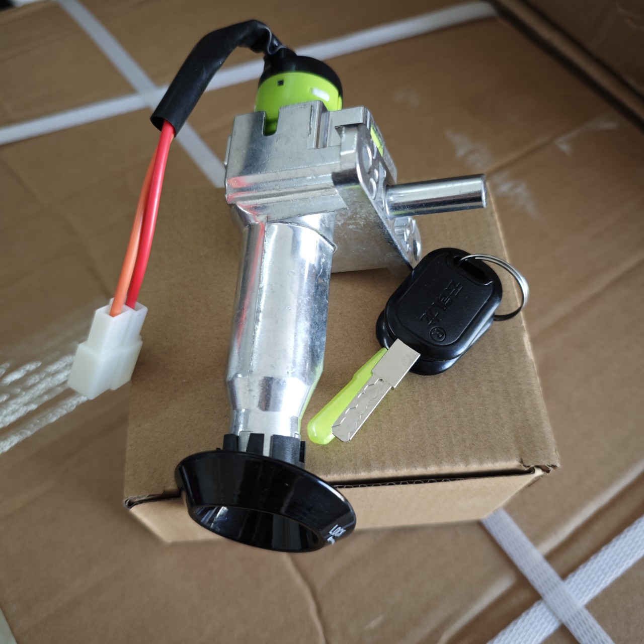 Подходит для электромобиля Calf N1Snqi, набор замков для электродверей, чехол для ключа с замком драконьей головы