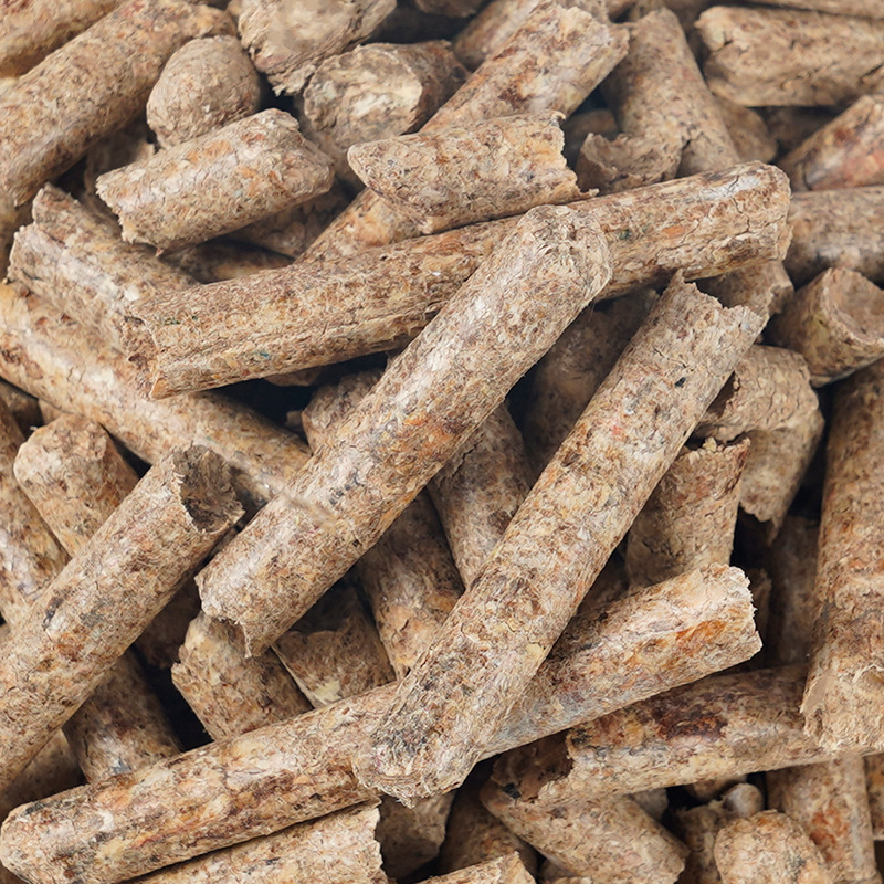 Manufacturer Supplies Biomass Pellets for Home Heating Stoves, Fuel Made from Miscellaneous Wood Shavings with Low Ash Content