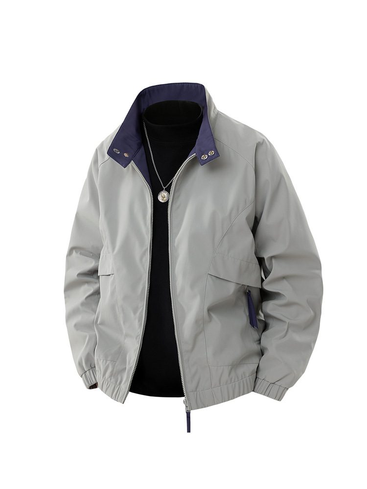 2025 Spring New Fashion Brand Trendy Casual Jacket Men's Windproof Waterproof Jacket