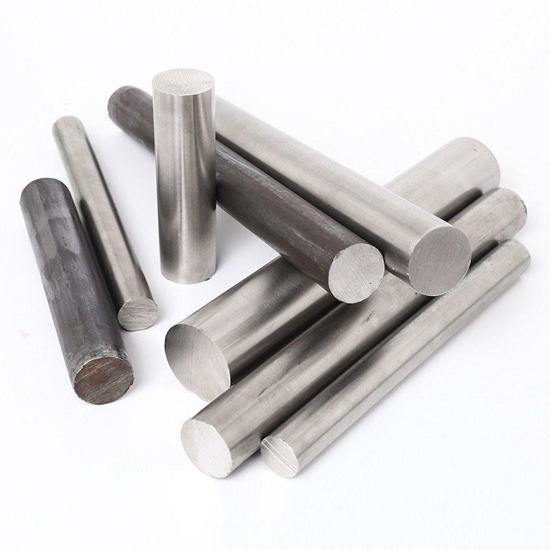 1215 Easy-To-Cut Steel Round Bar, Solid, Bright, Easy to Machine, Environmentally Friendly Iron Round Rod, Supports Custom Lengths and Chamfering Processing