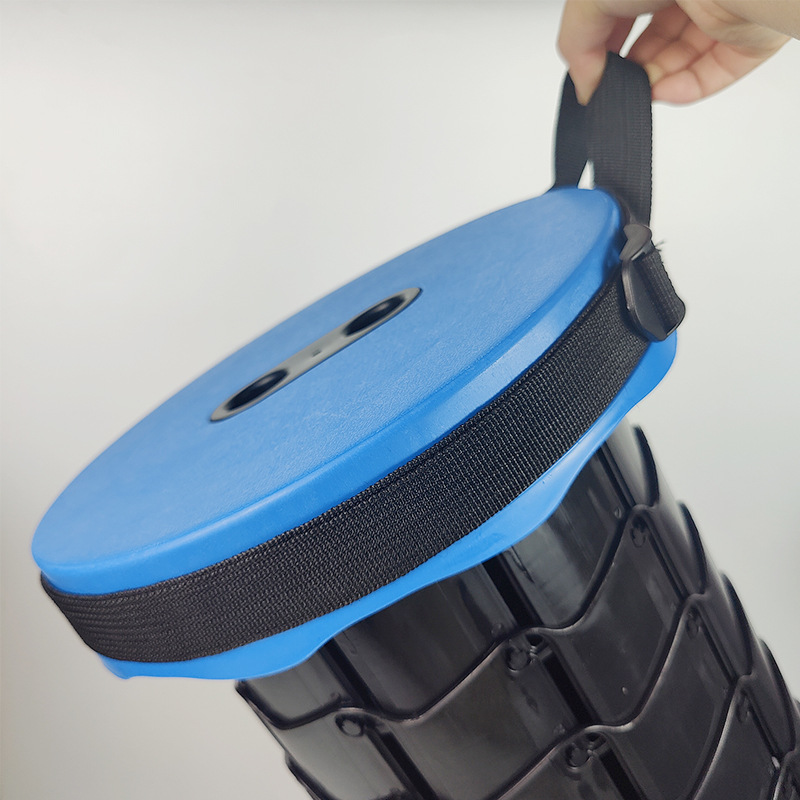 Wholesale Outdoor Folding Telescopic Stool for Queueing, Portable Stool for Trains, Adjustable Retractable Fishing Stool, Fishing Chair