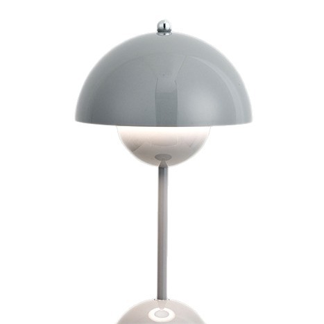 Nordic Bud Lamp Bedroom Bedside Decorative Table Lamp Light Luxury High-End Atmosphere Night Light Mushroom Festive Everlasting Lamp