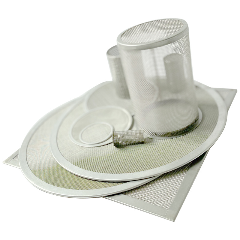 Factory wholesale 304 stainless steel mesh filter disc square stainless steel filter mesh can be customized to map