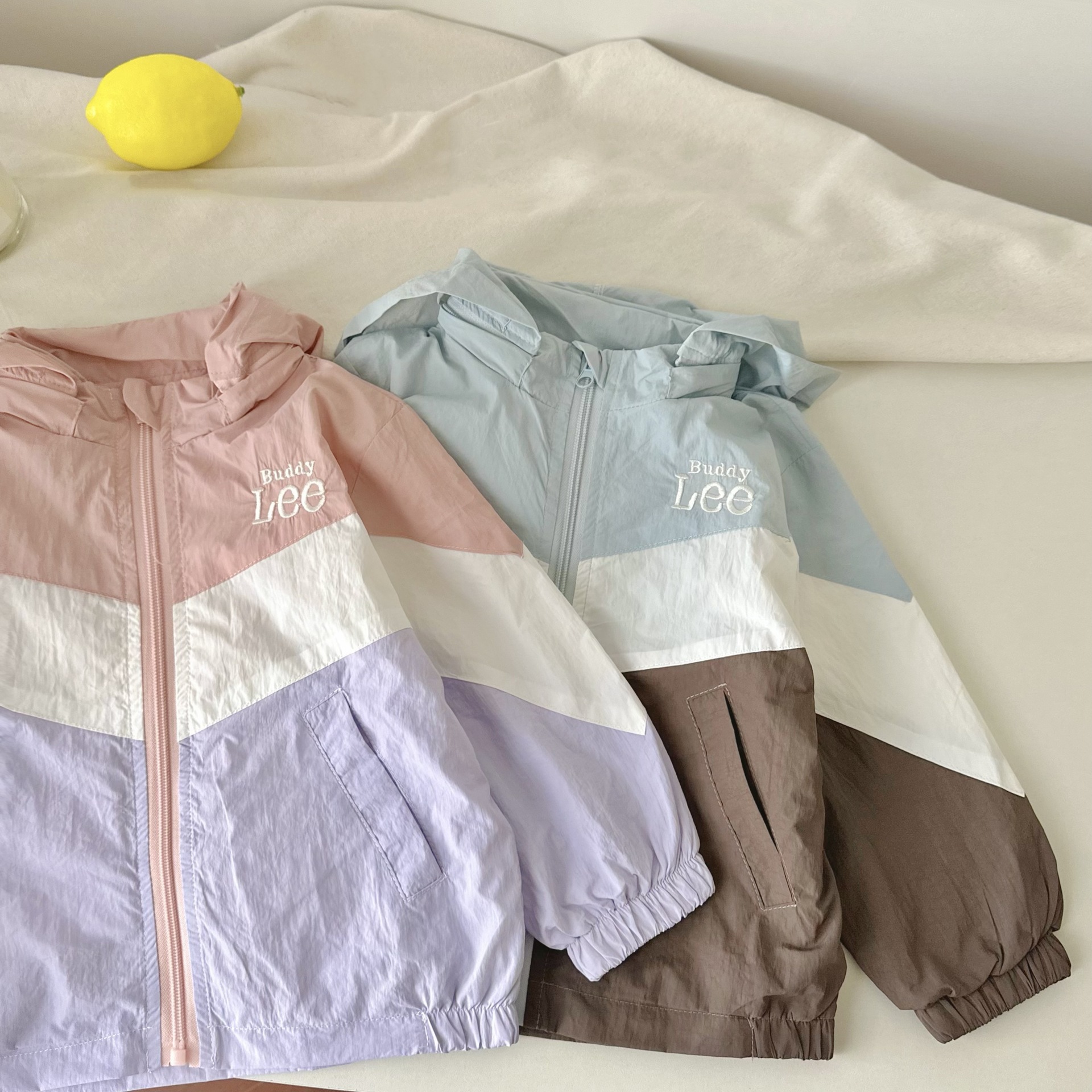 Children's Sun Protection Clothing 2025 Spring and Summer Kidsren's Japanese Style Casual Windproof Clothing Kidsren's Summer Outdoor Sun Protection Clothing Jacket
